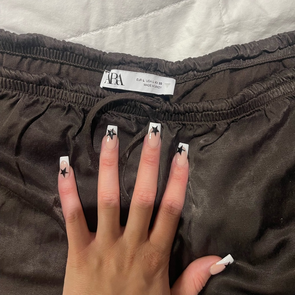 ZARA SATIN PANTS